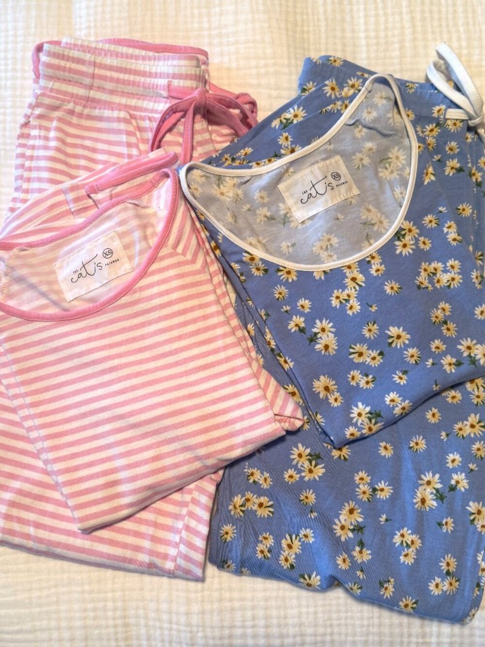The Cat's Pajamas, Pima Knit Simple Set - 2 Pairs!